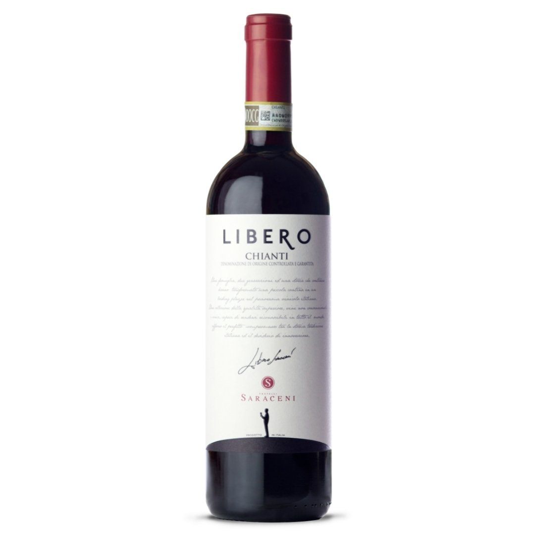 Libero Chianti DOCG Red wines > wine > > tuscan red wine > alcoholic beverage Saraceni Wines 
